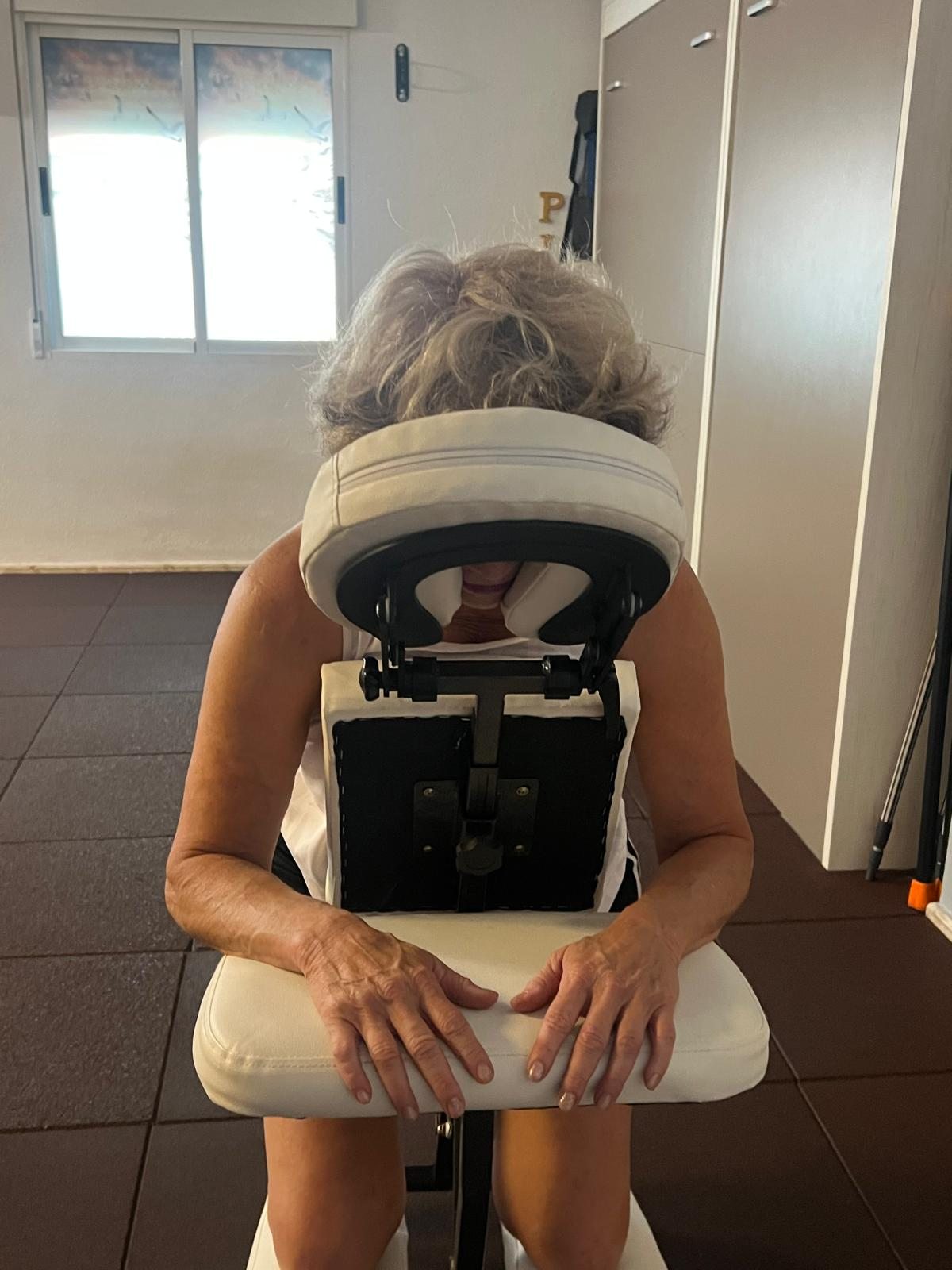 Silla ergonómica de Masaje Amma en Sylviane Baud