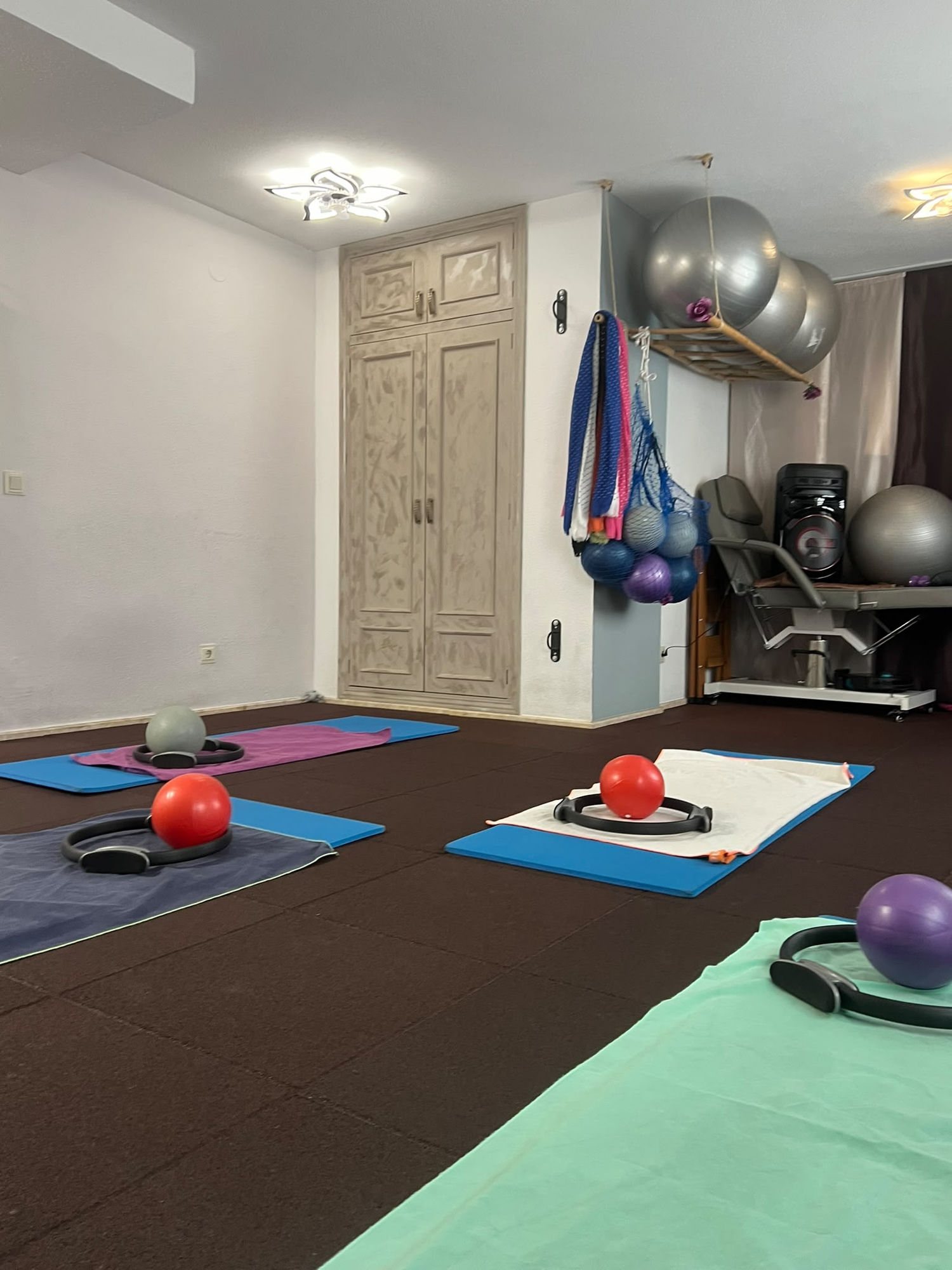 Sala de pilates de Sylviane Baud en Grao de Gandía
